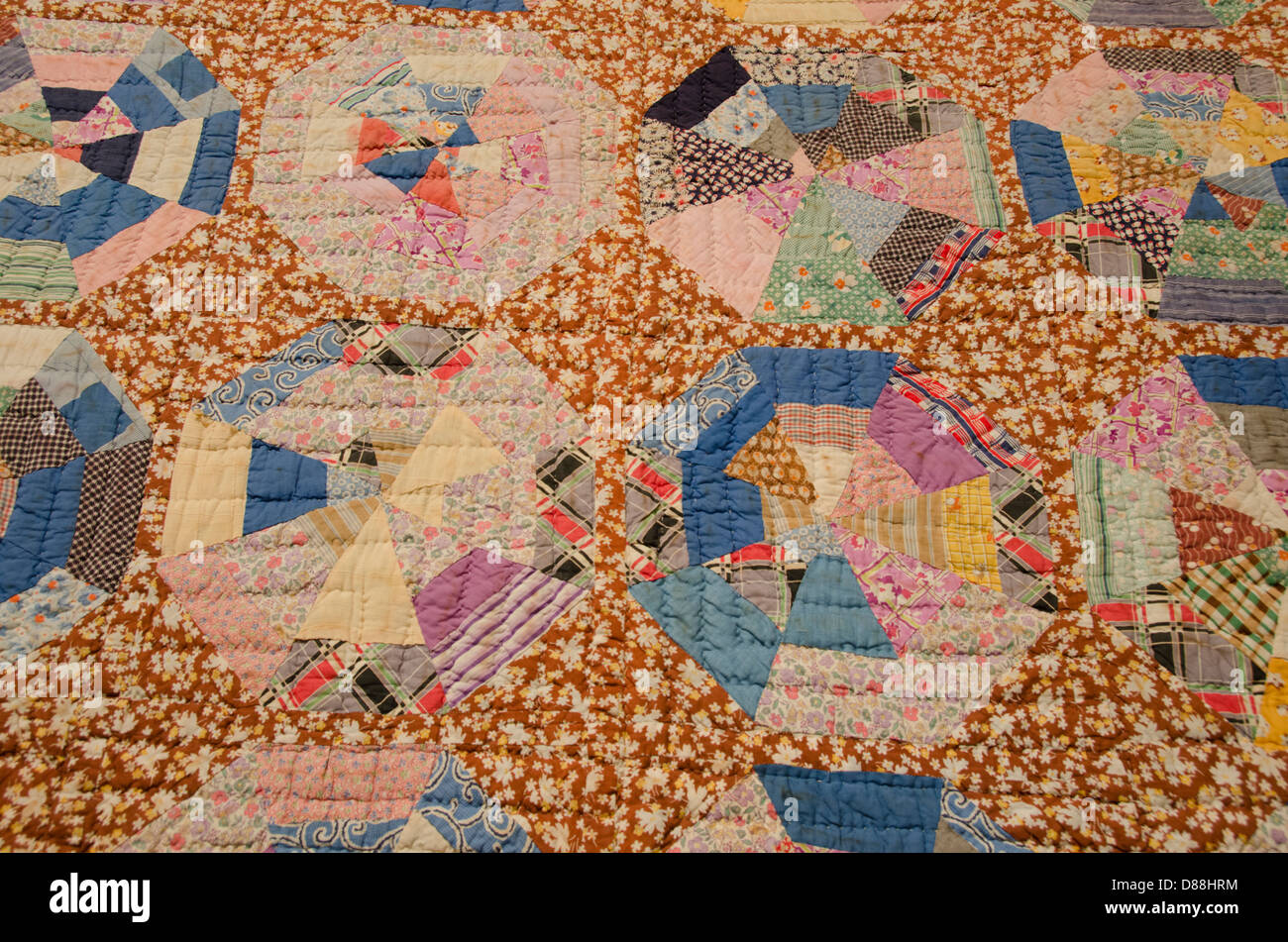 Tennessee, Nashville, Tennessee State Museum. Antique quilt collection