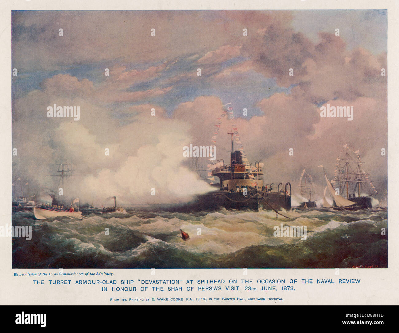 Hms devastation hi-res stock photography and images - Alamy