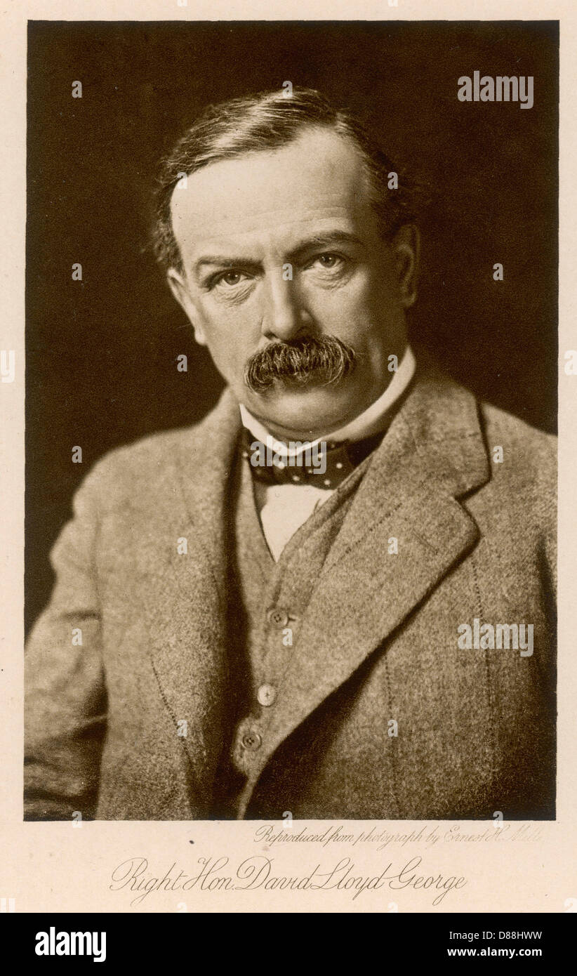 LLOYD GEORGE Stock Photo