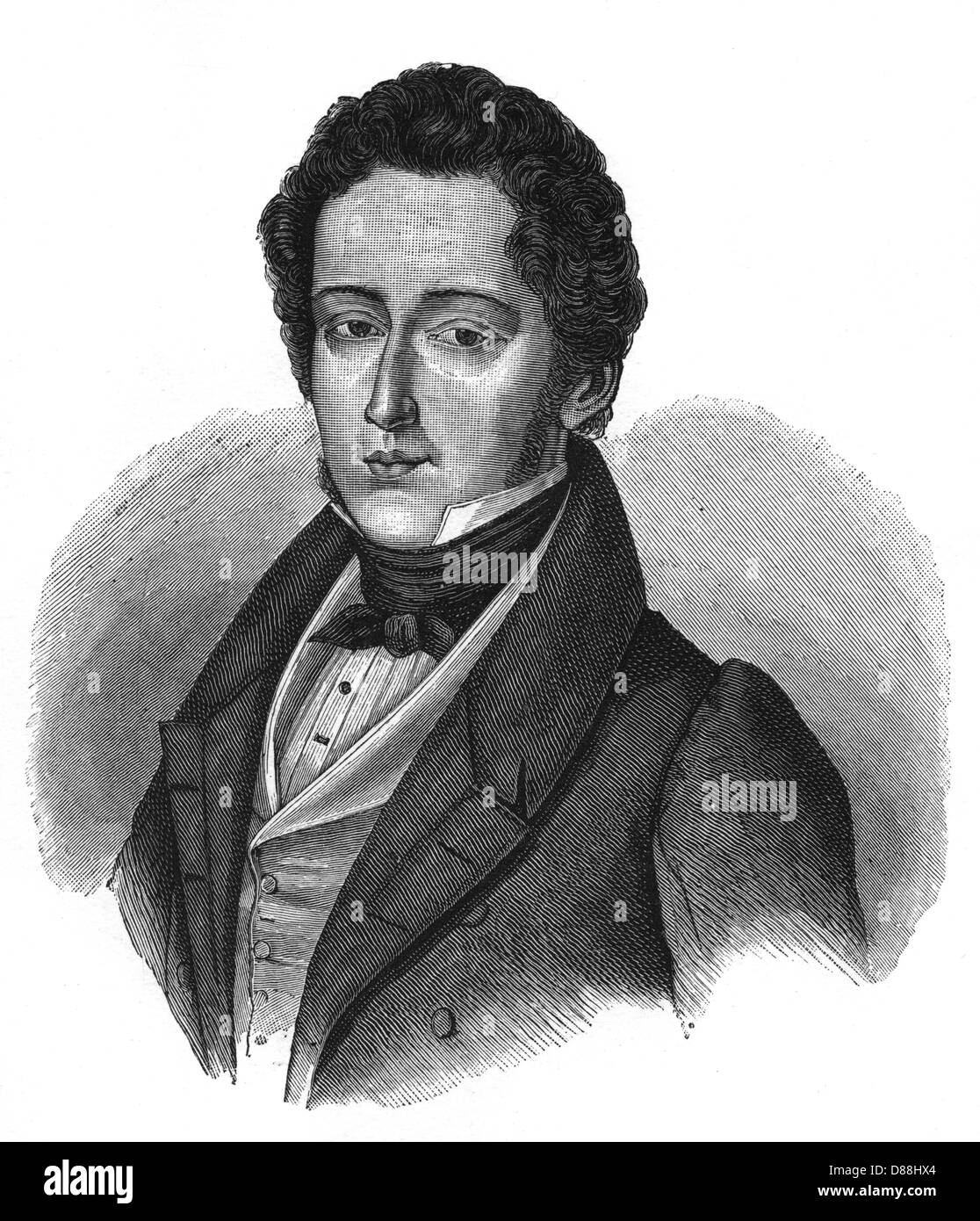 Frédéric Chopin Frenchpolish Composer Wood Engraving Published In 1893  Stock Illustration - Download Image Now - iStock