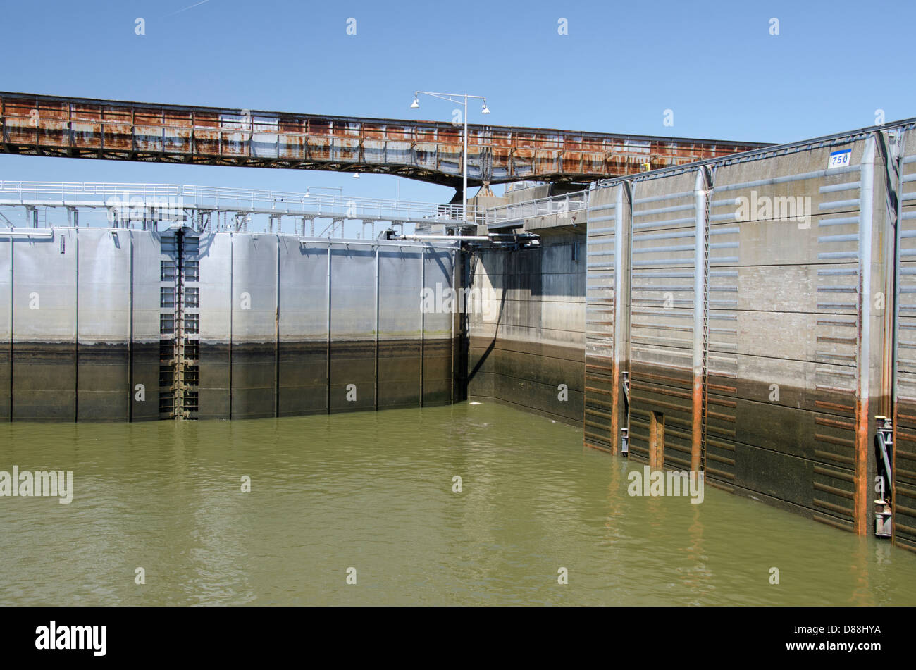 Kentucky, Cumberland River, Lake Barkley, Barkley Lock Stock Photo Alamy