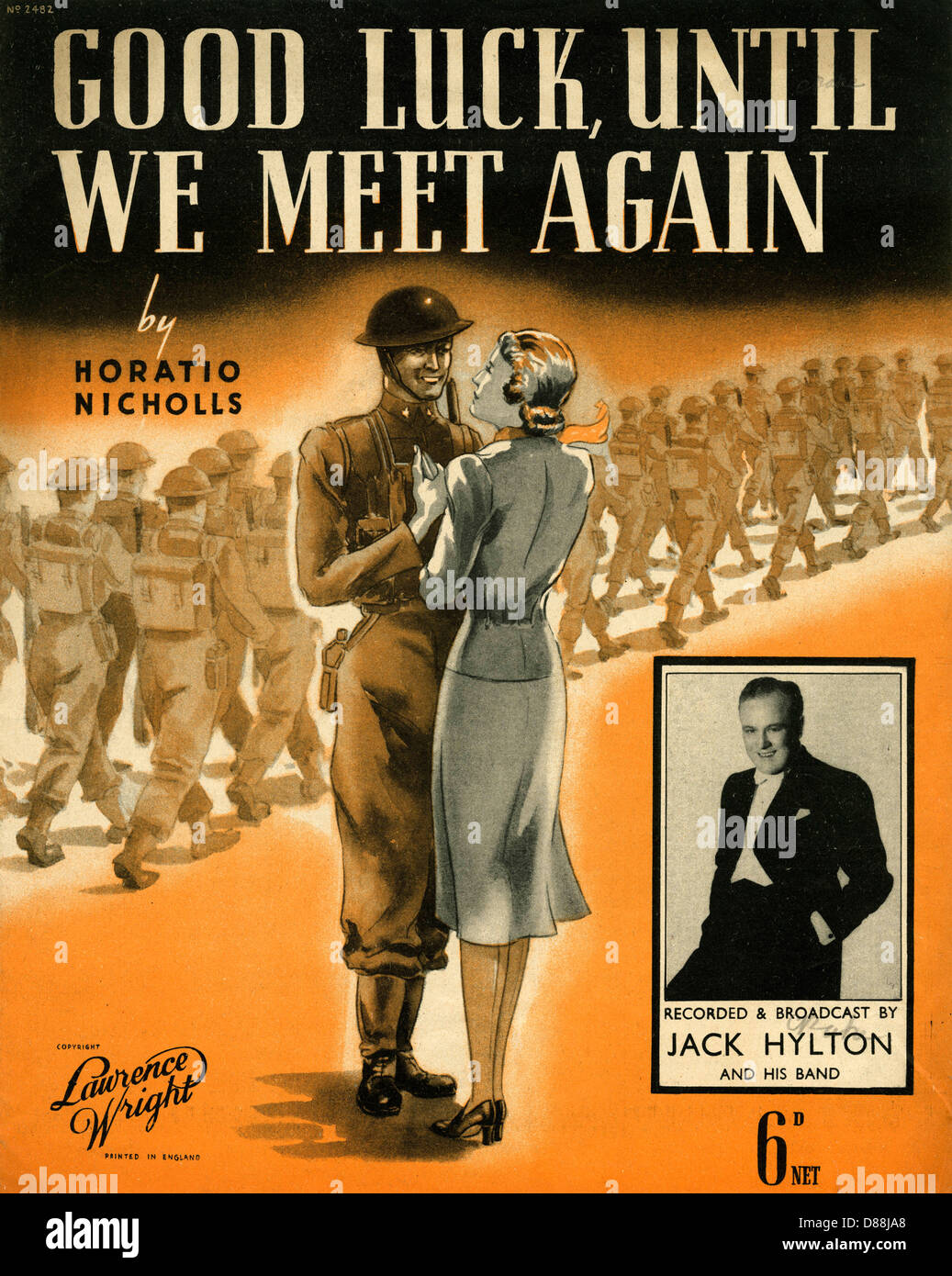 Wartime Romance Stock Photo