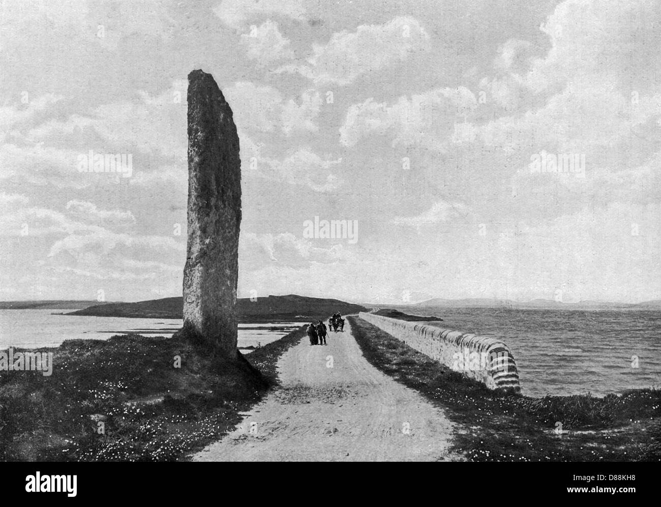 Scotland Orkney Stone Stock Photo Alamy