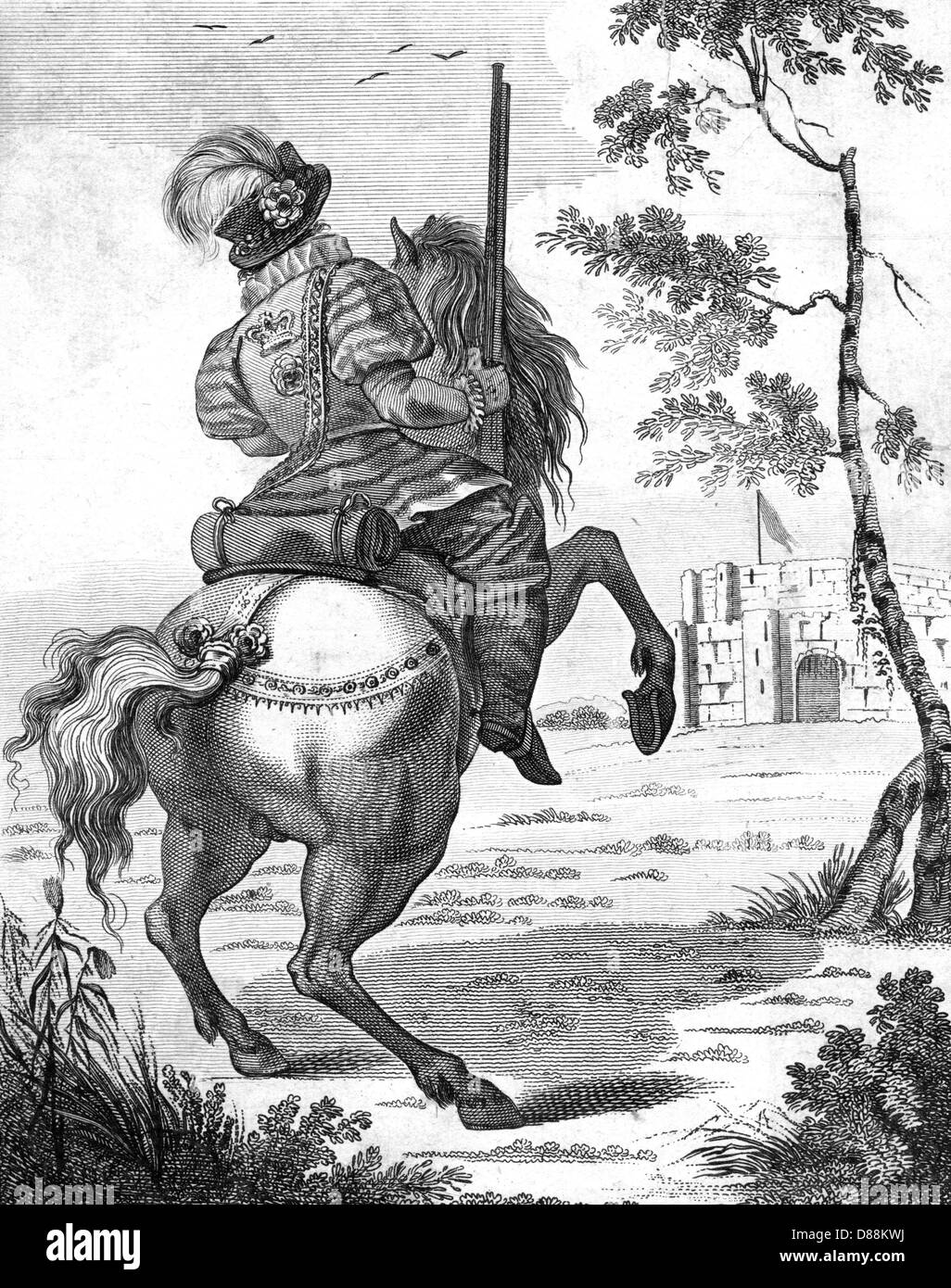 16TH C YEOMAN OF GUARD Stock Photo Alamy