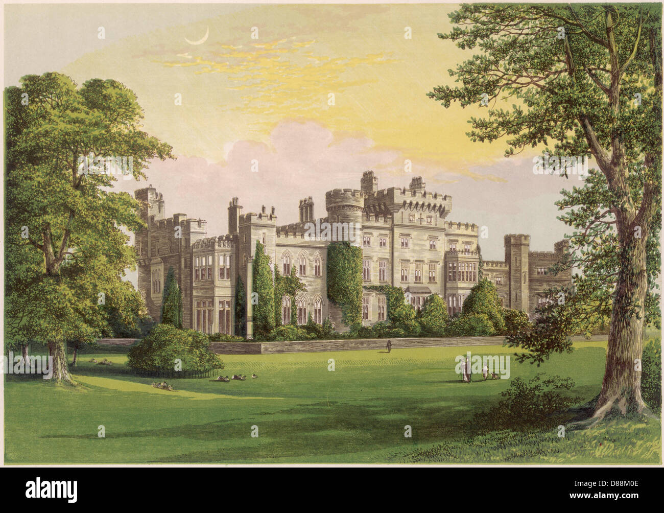 Gladstone Hawarden Stock Photo Alamy