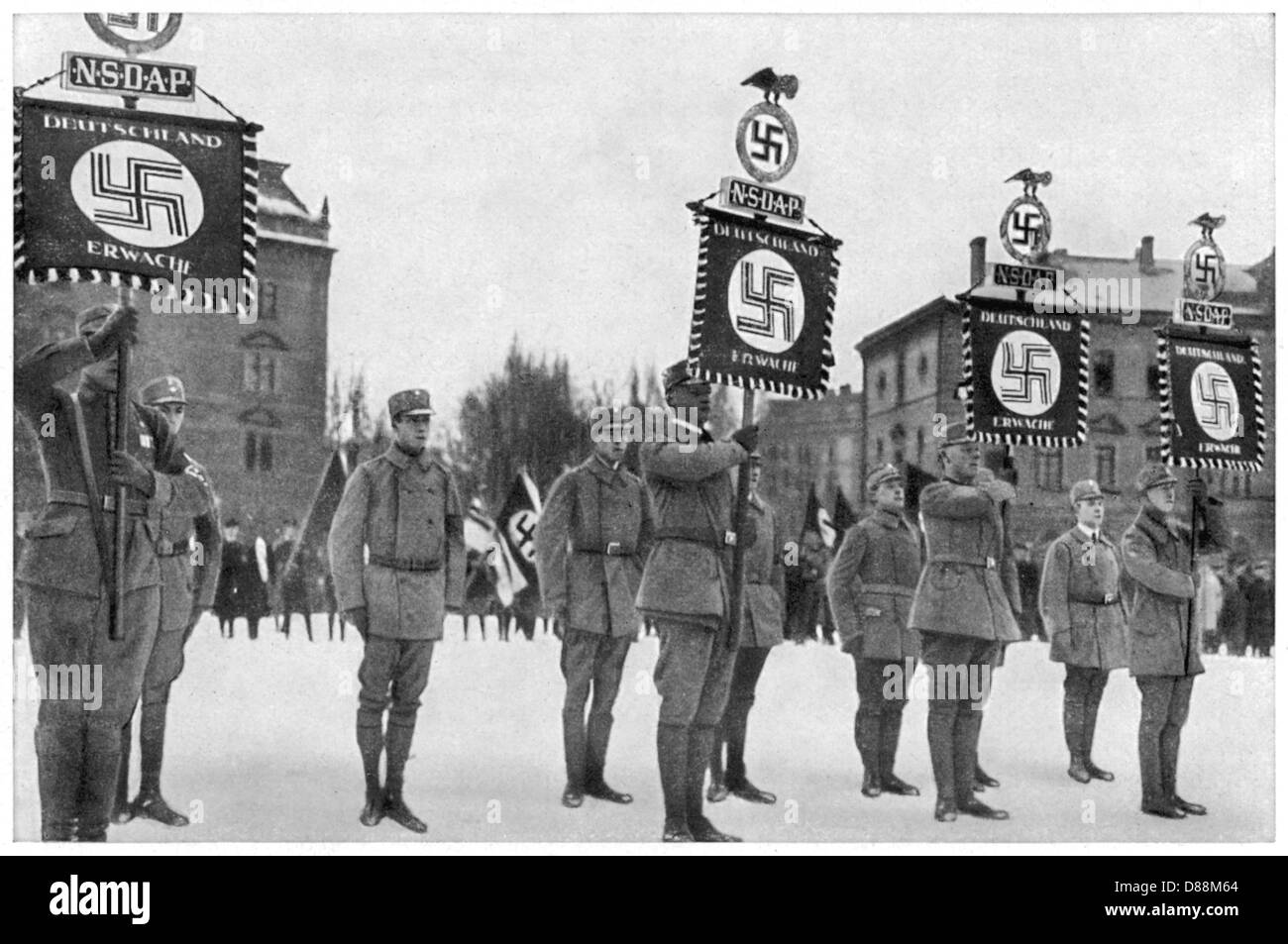 Hitler Putsch 1923 Stock Photo