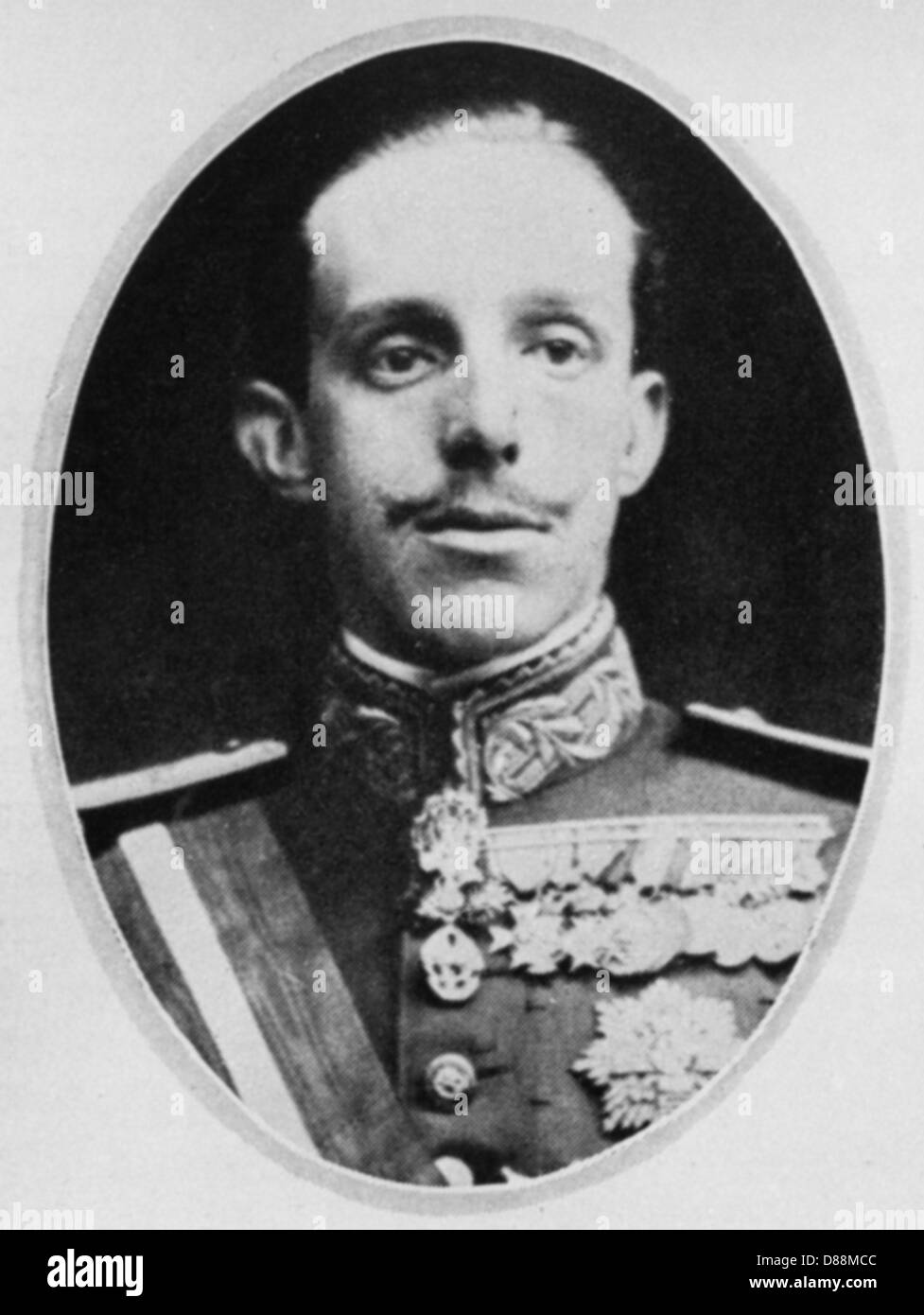 ALFONSO XIII Stock Photo
