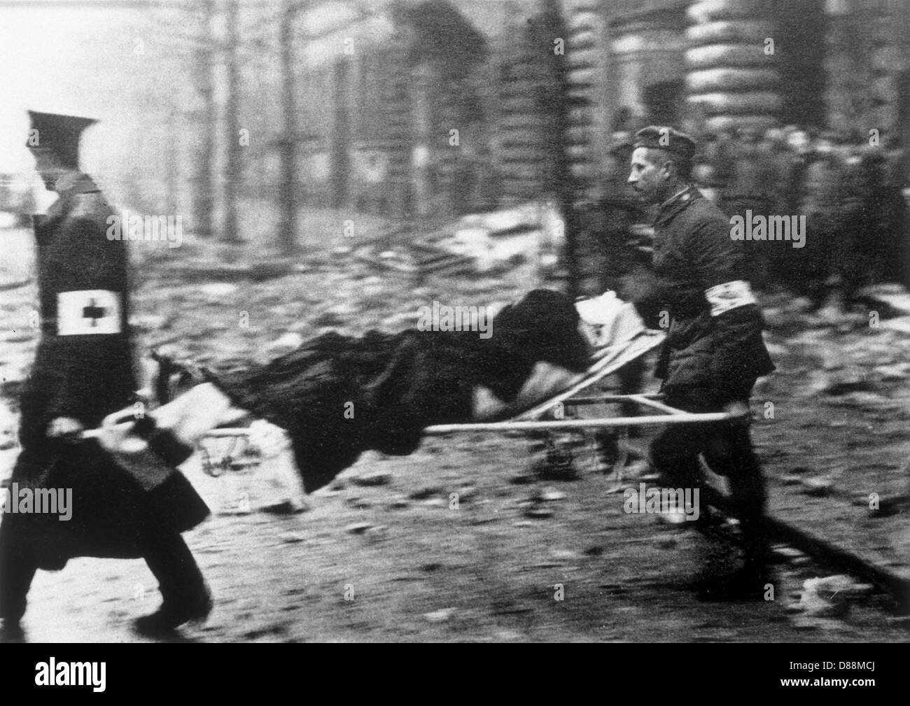 BERLIN 1919/WOUNDED Stock Photo