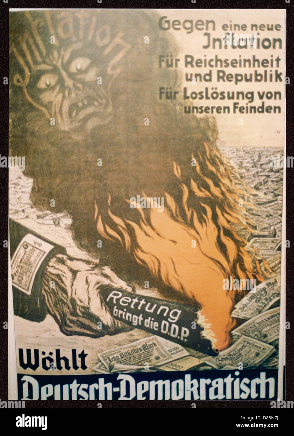 Germany Inflation 1920s High Resolution Stock Photography and Images