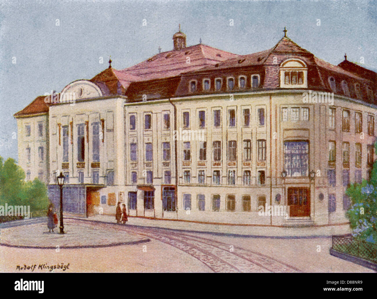VIENNA/KONZERTHAUS 1913 Stock Photo