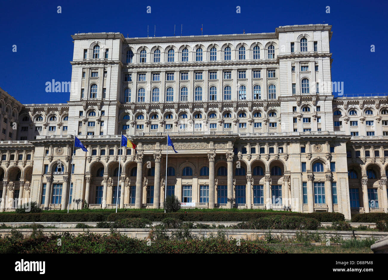 The Palace of the Parliament, Palatul Parlamentului, in Bucharest