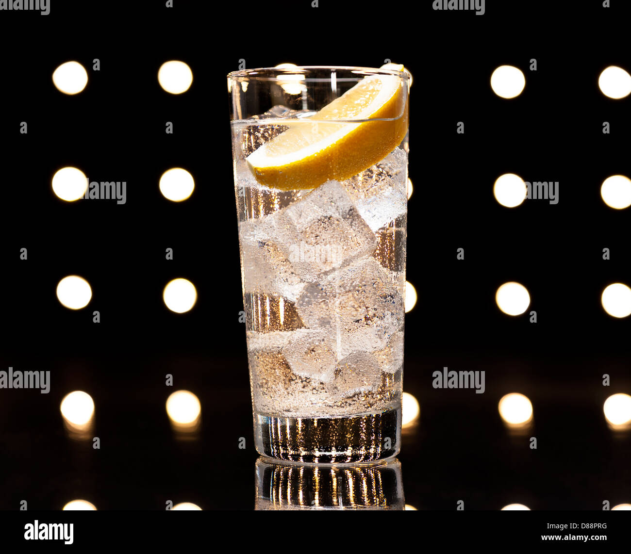 Gin Tonic Tom Collins on the dance floor Stock Photo Alamy