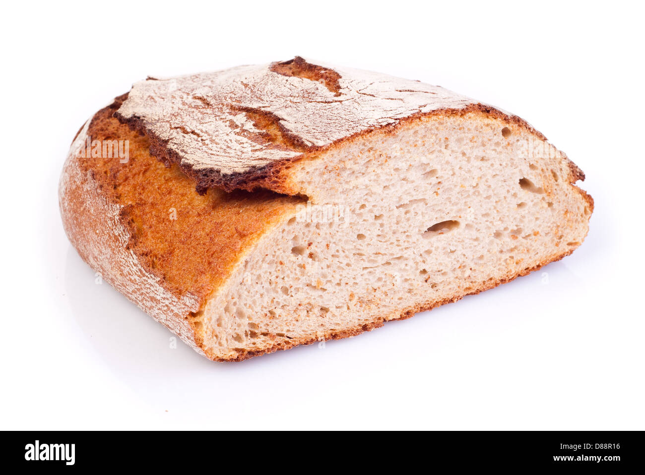 Organic farmhouse bread loaves from nature Stock Photo