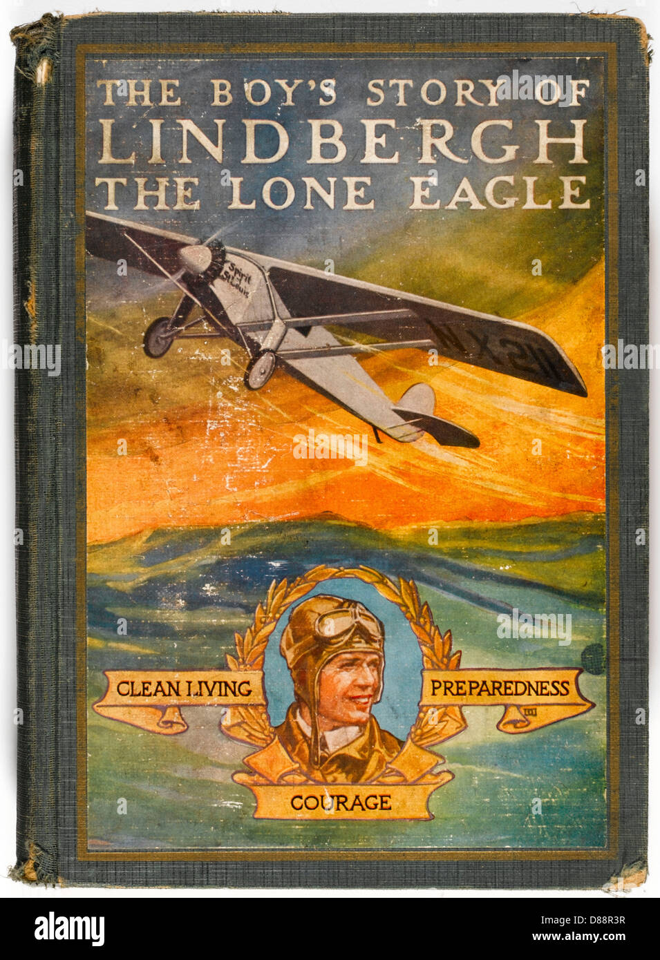 Lindbergh Book Cover Stock Photo