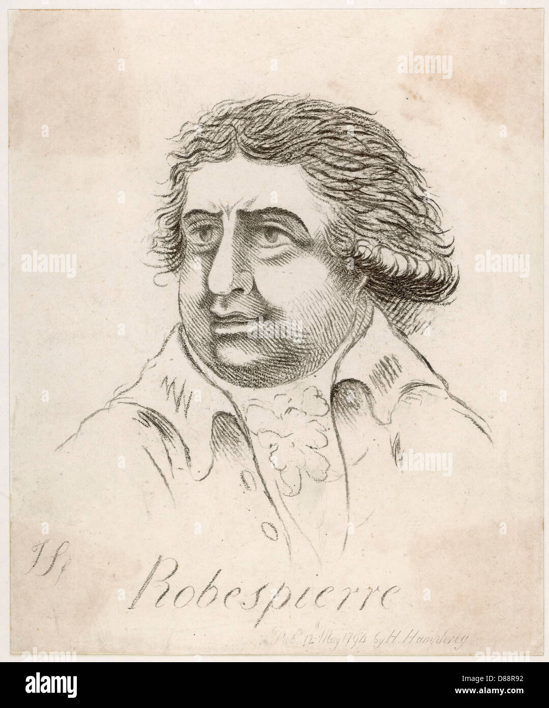 CHARLES JAMES FOX - as Robespierre Stock Photo