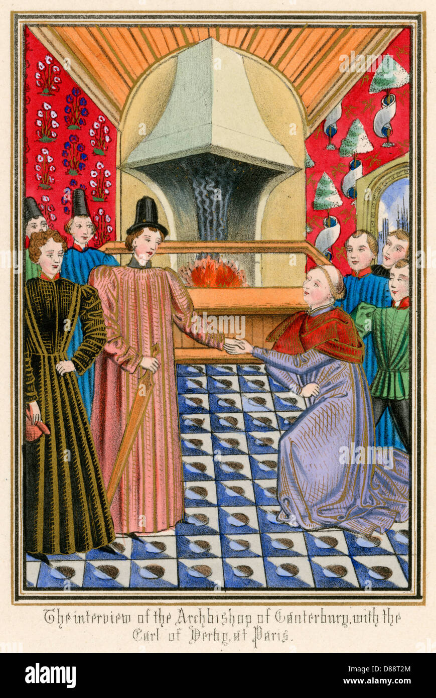 Derby Canterbury Paris Stock Photo Alamy