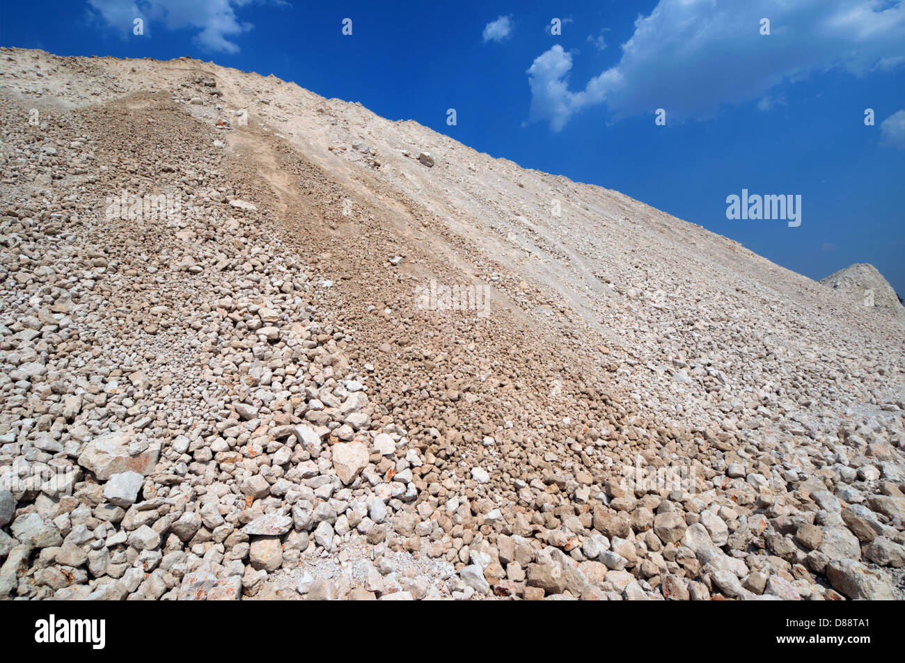 a mound of clay for construction work Stock Photo Alamy