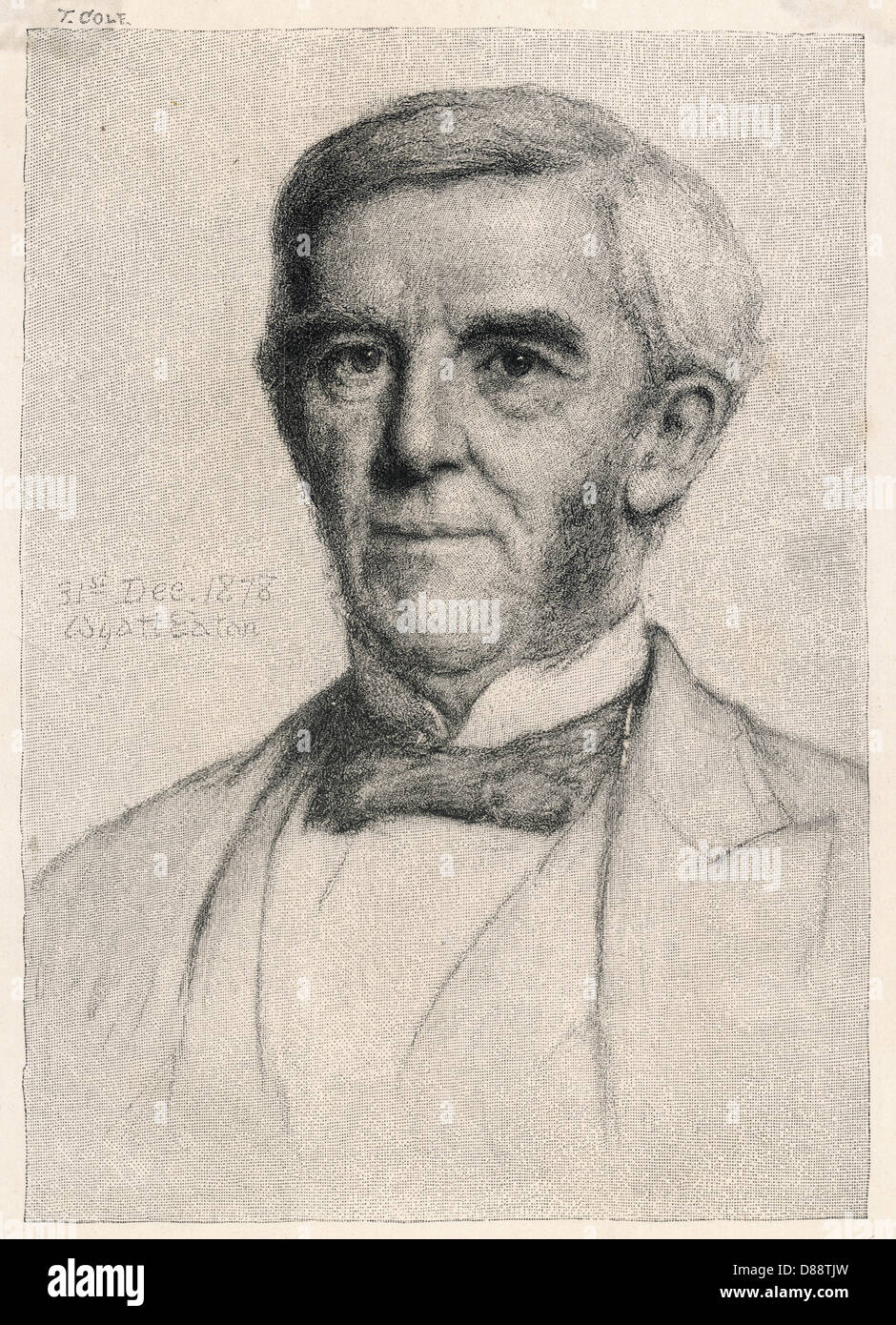 OLIVER WENDELL HOLMES Stock Photo Alamy