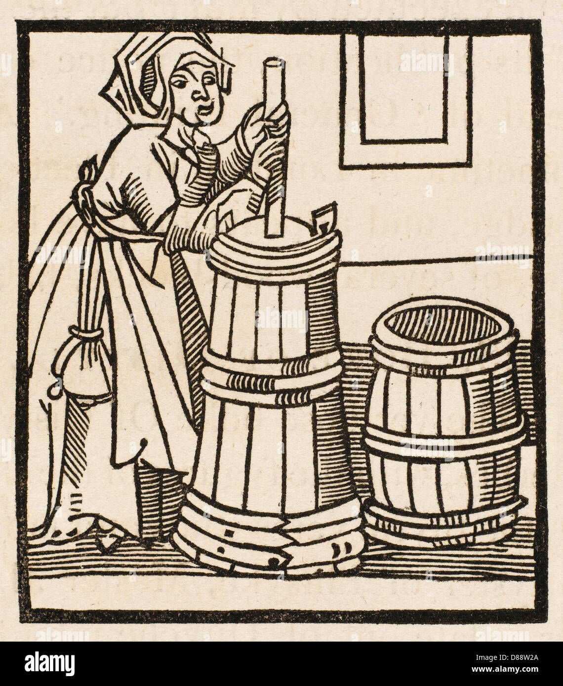 Butter Churning High Resolution Stock Photography and Images Alamy