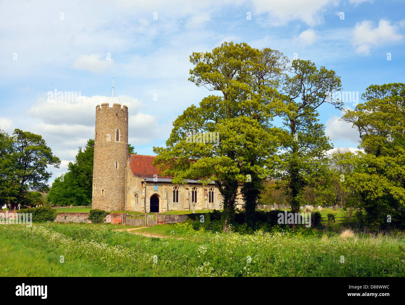 Church of All Saints. Frostenden, Suffolk, England, United Kingdom, Europe. Stock Photo