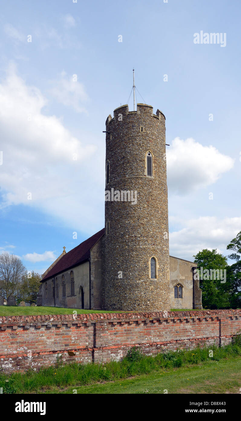 Church of All Saints. Frostenden, Suffolk, England, United Kingdom, Europe. Stock Photo