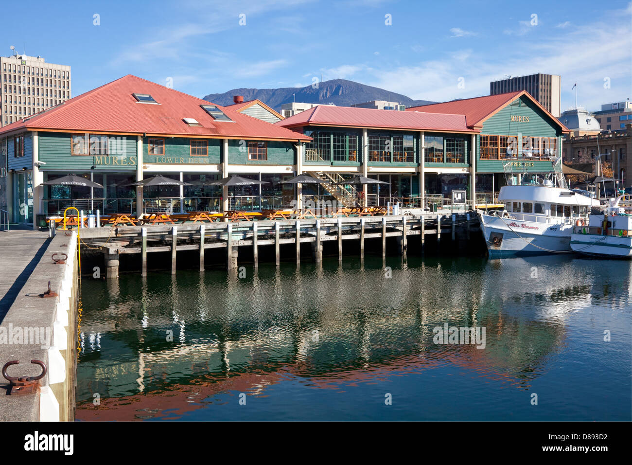 Mures Seafood Restaurant, Victoria Dock, Hobart, Tasmania, Australia