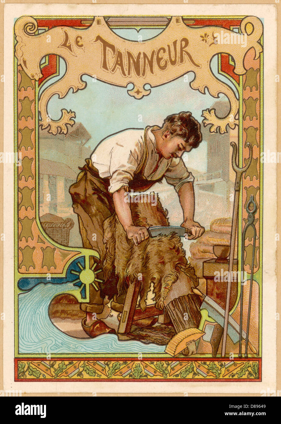 Leatherworker Stock Photo: 56750745 - Alamy