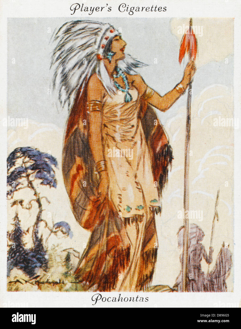 Pocahontas Macdonald Stock Photo