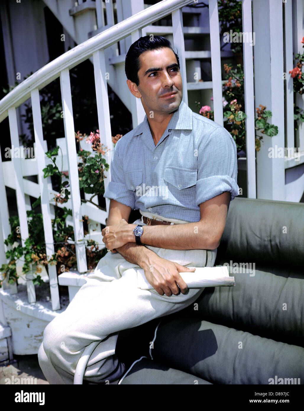 TYRONE POWER JR (1914-1958 US film and stage actor about 1943 Stock Photo