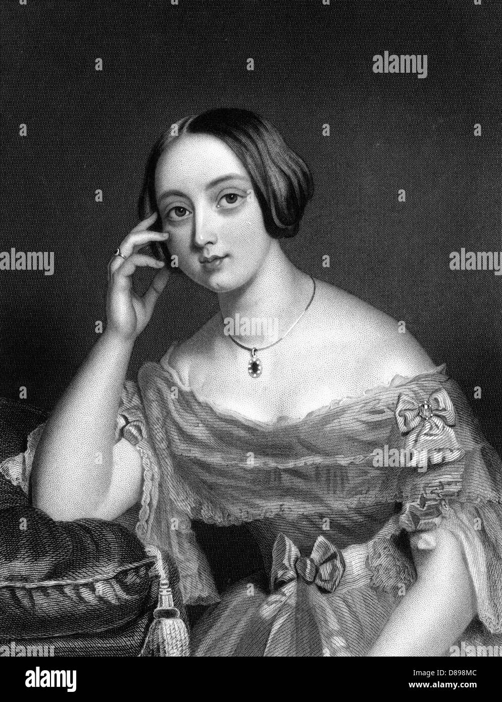 LADY JULIA BROOKE Stock Photo