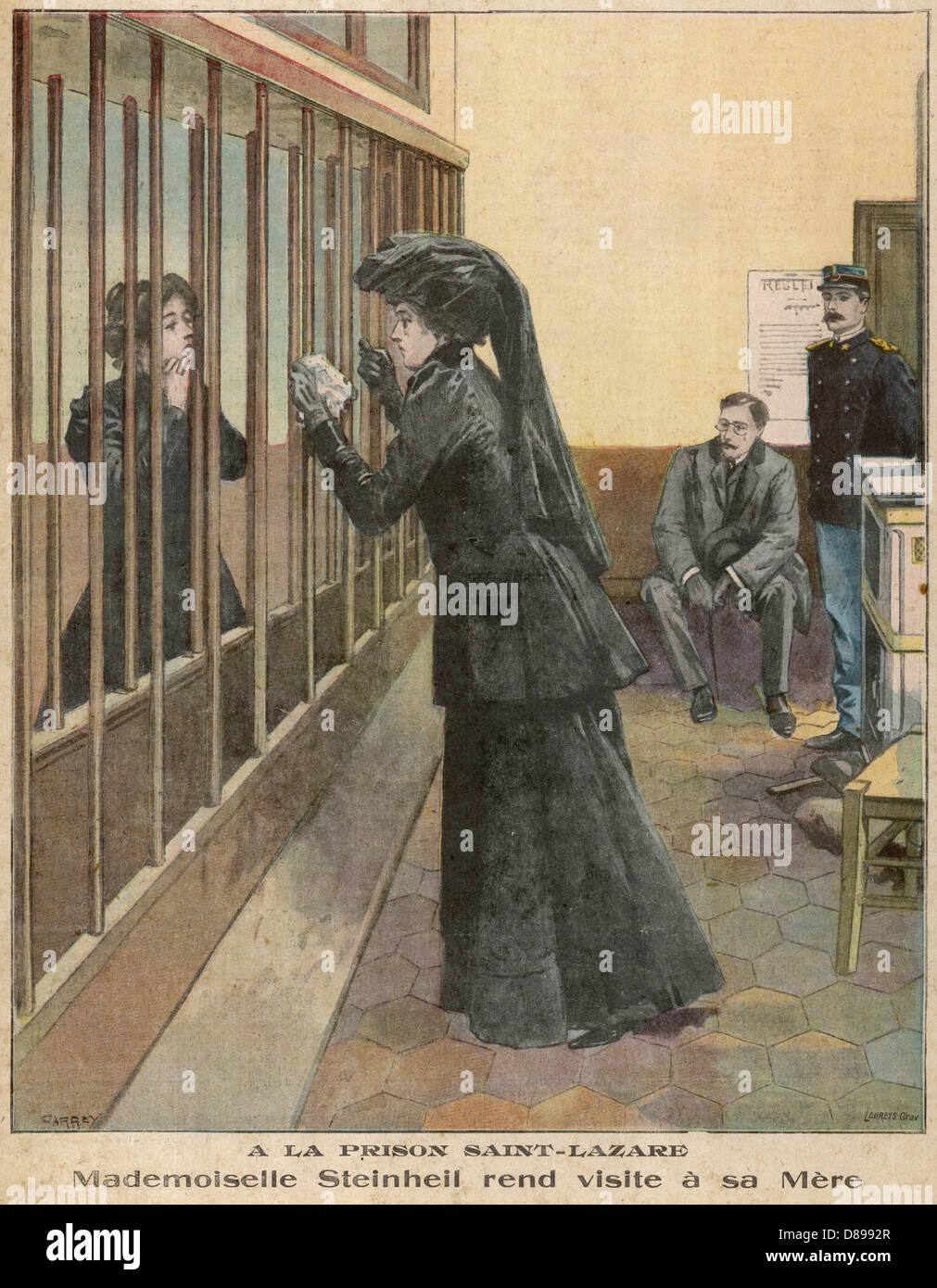Saint lazare prison hi-res stock photography and images - Alamy