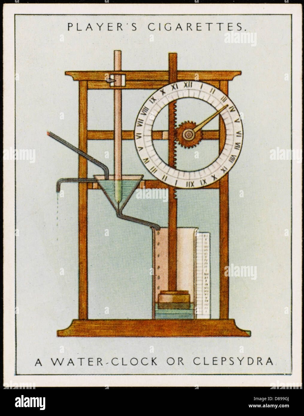 Water Clock Clepsydra Stock Photo