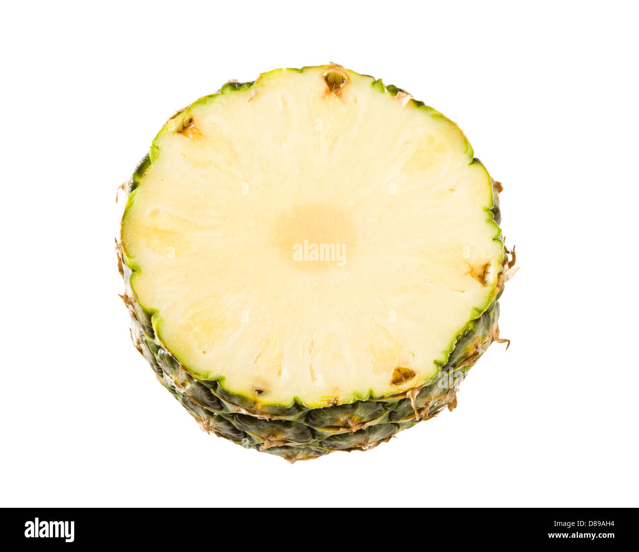 Pineapple section. Stock Photo