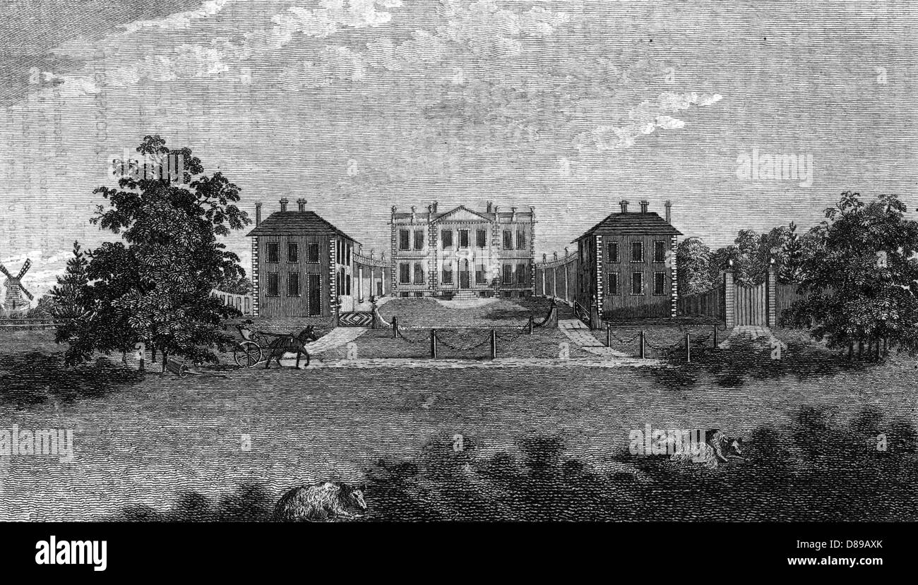 Edmund Burke's country home, Beaconsfield, Bucks Stock Photo Alamy