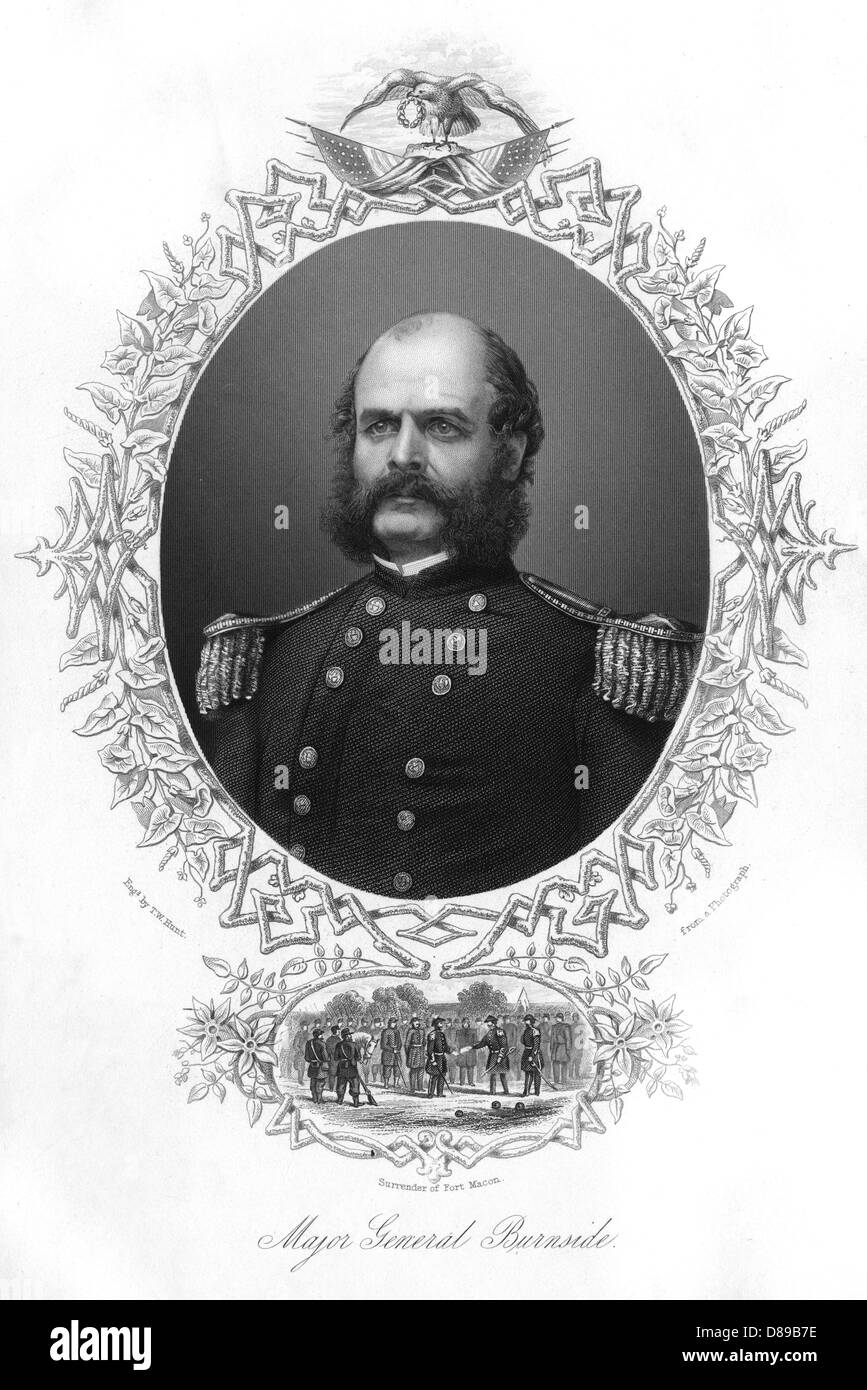 AMBROSE BURNSIDE 2 Stock Photo Alamy