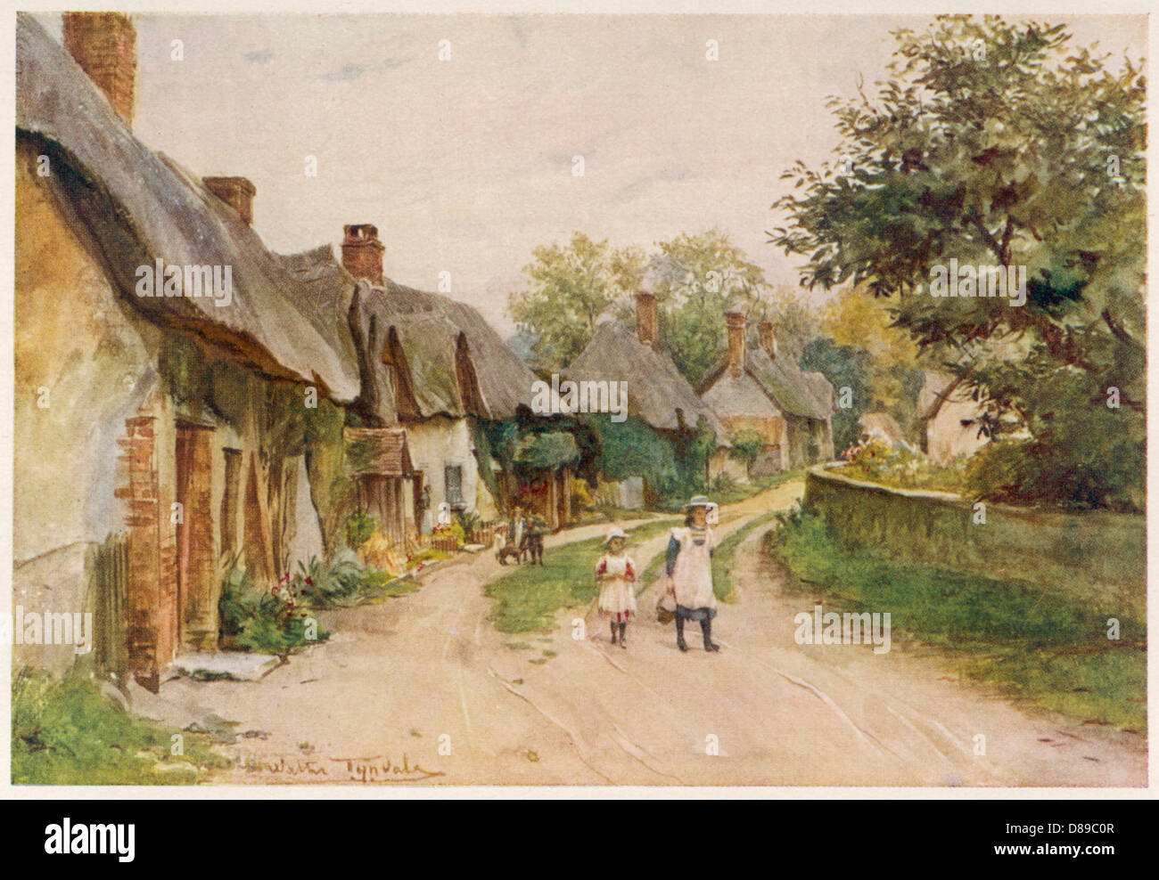 Social Moreton Dorset Stock Photo Alamy