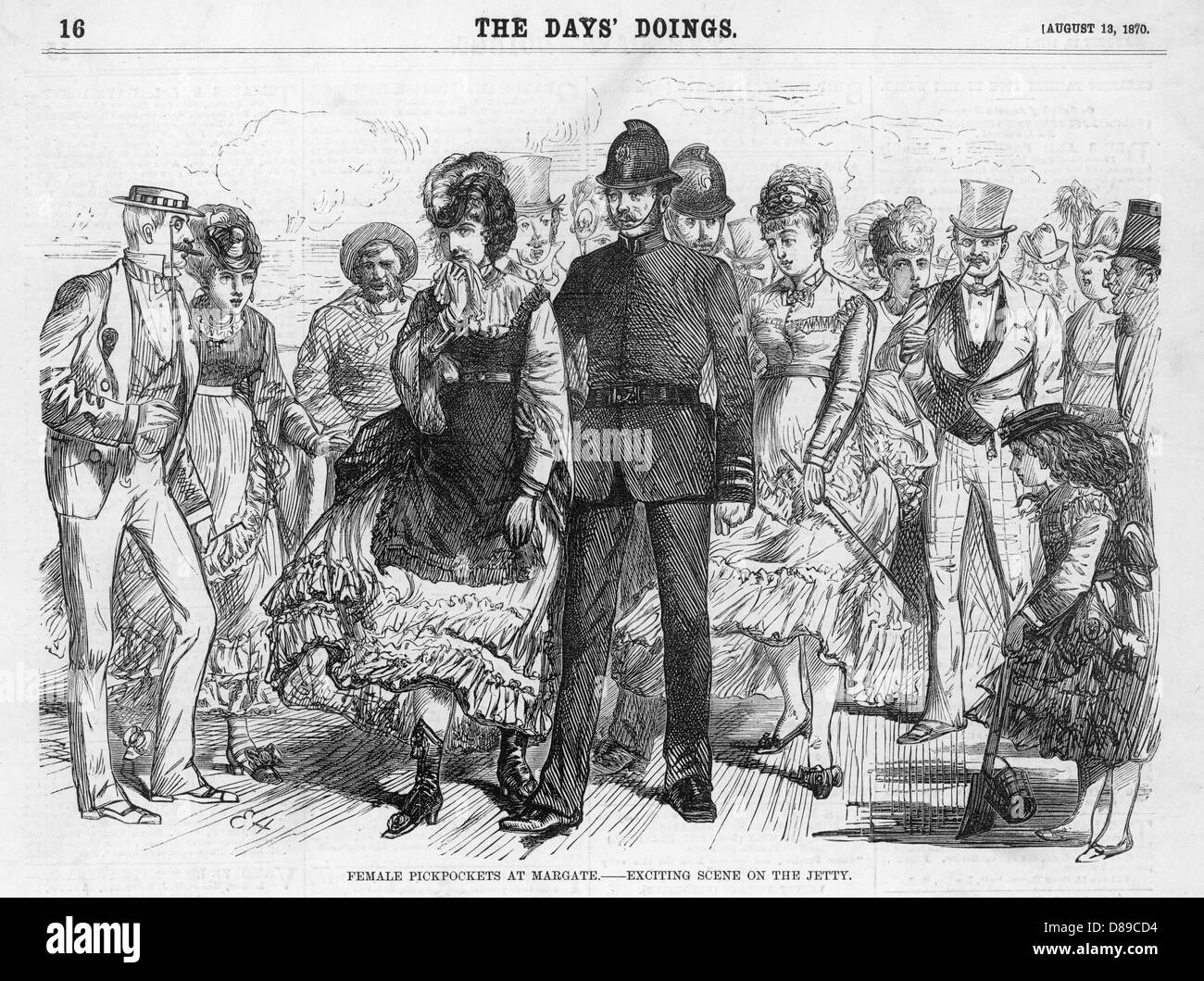 Female arrested hi-res stock photography and images - Alamy