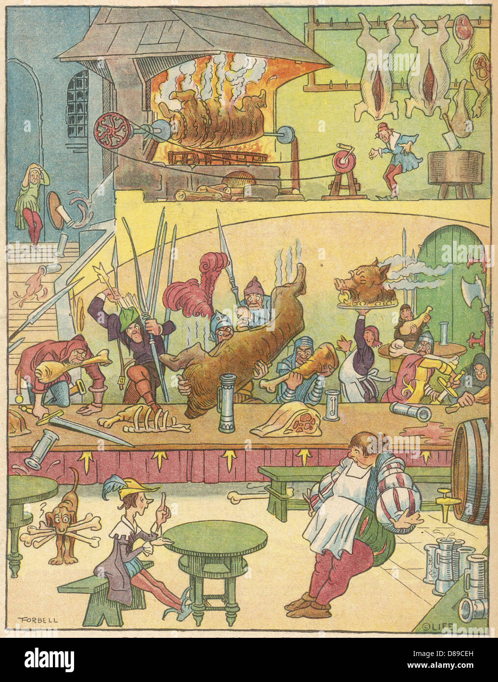 THE FIRST VEGETARIAN Stock Photo Alamy