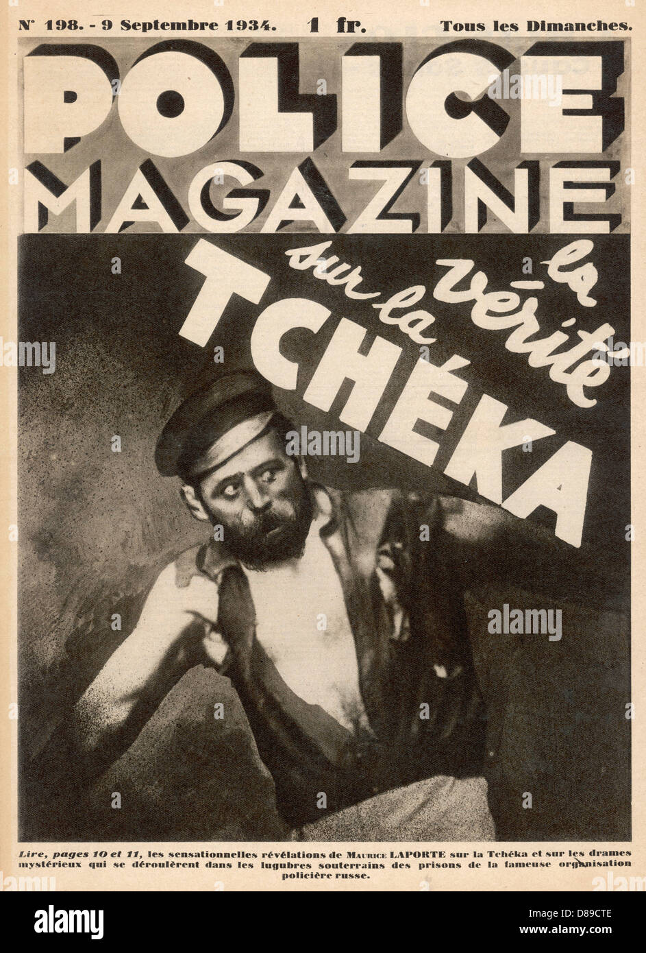 Ussr Police Cheka 1934 Stock Photo - Alamy