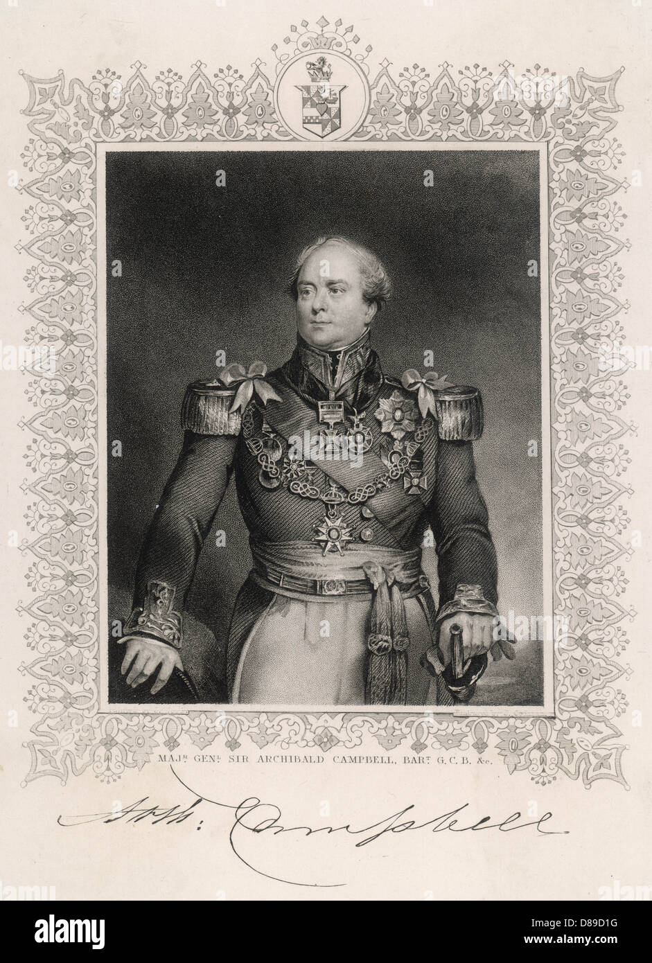 Sir archibald campbell hires stock photography and images Alamy