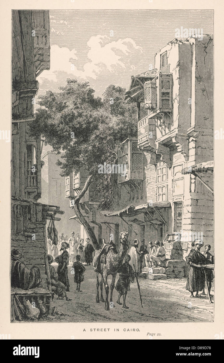 Cairo Street Scene Stock Photo - Alamy