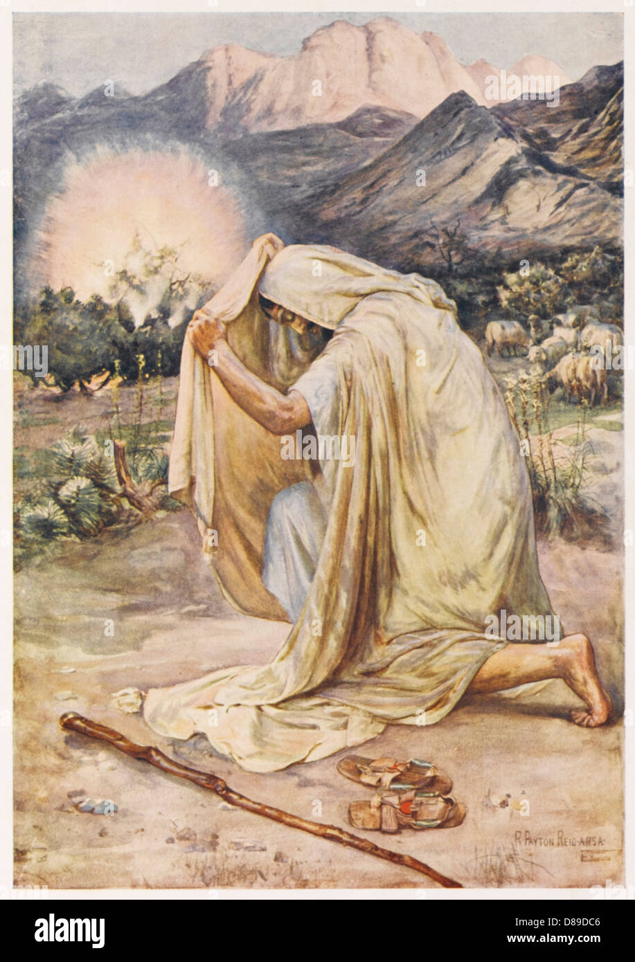 Moses And The Burning Bush Images
