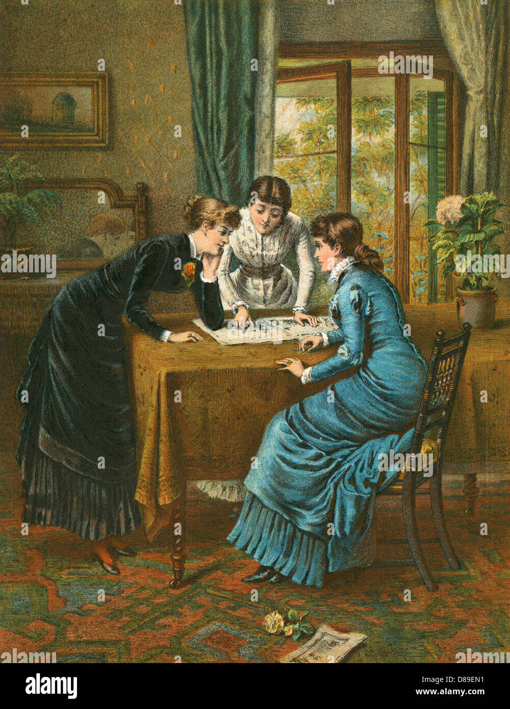 Victorian Reading High Resolution Stock Photography and Images Alamy