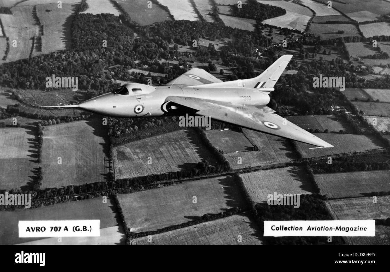 AVRO 707A Stock Photo