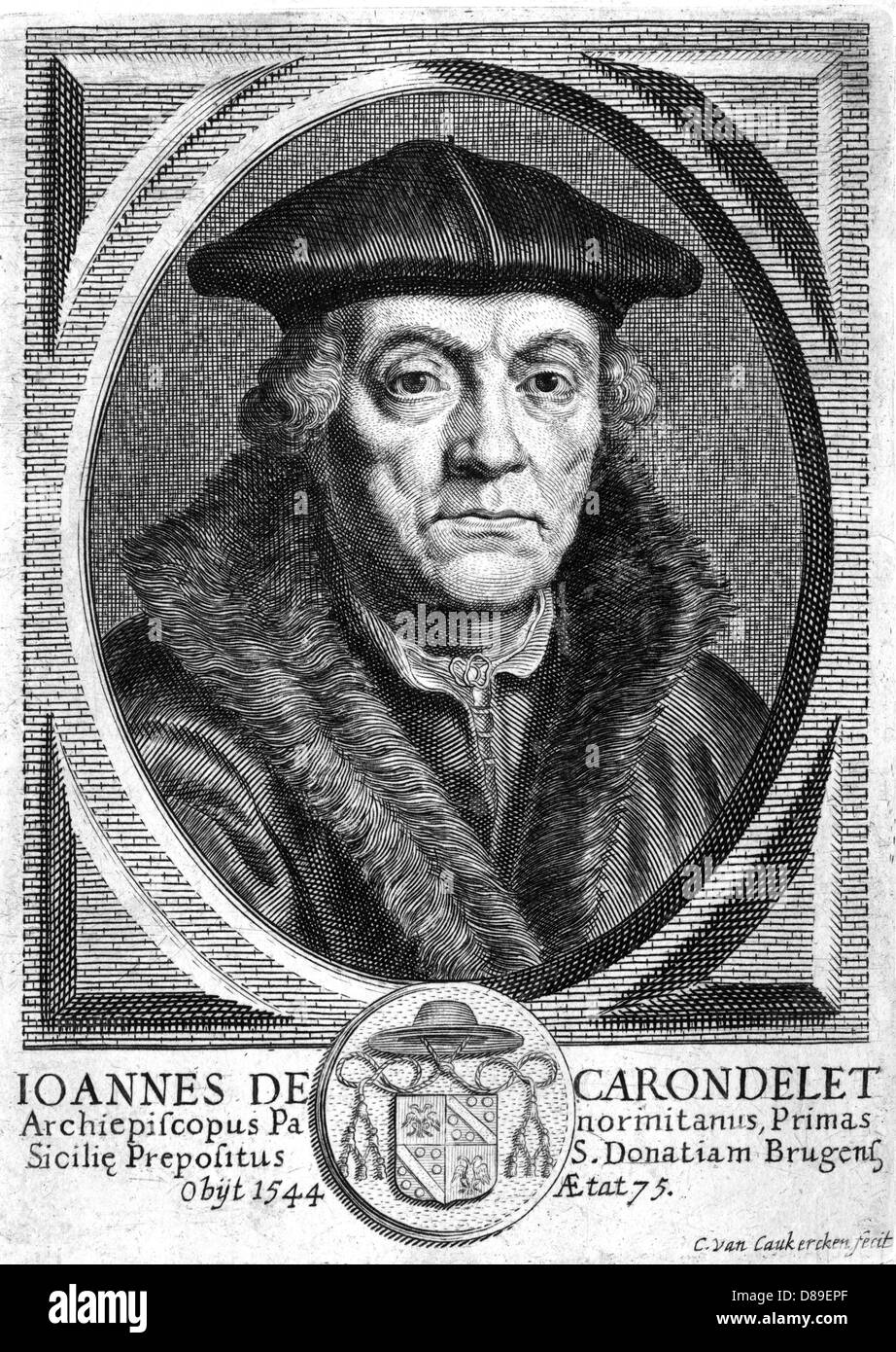JEAN DE CARONDELET (YNG Stock Photo Alamy