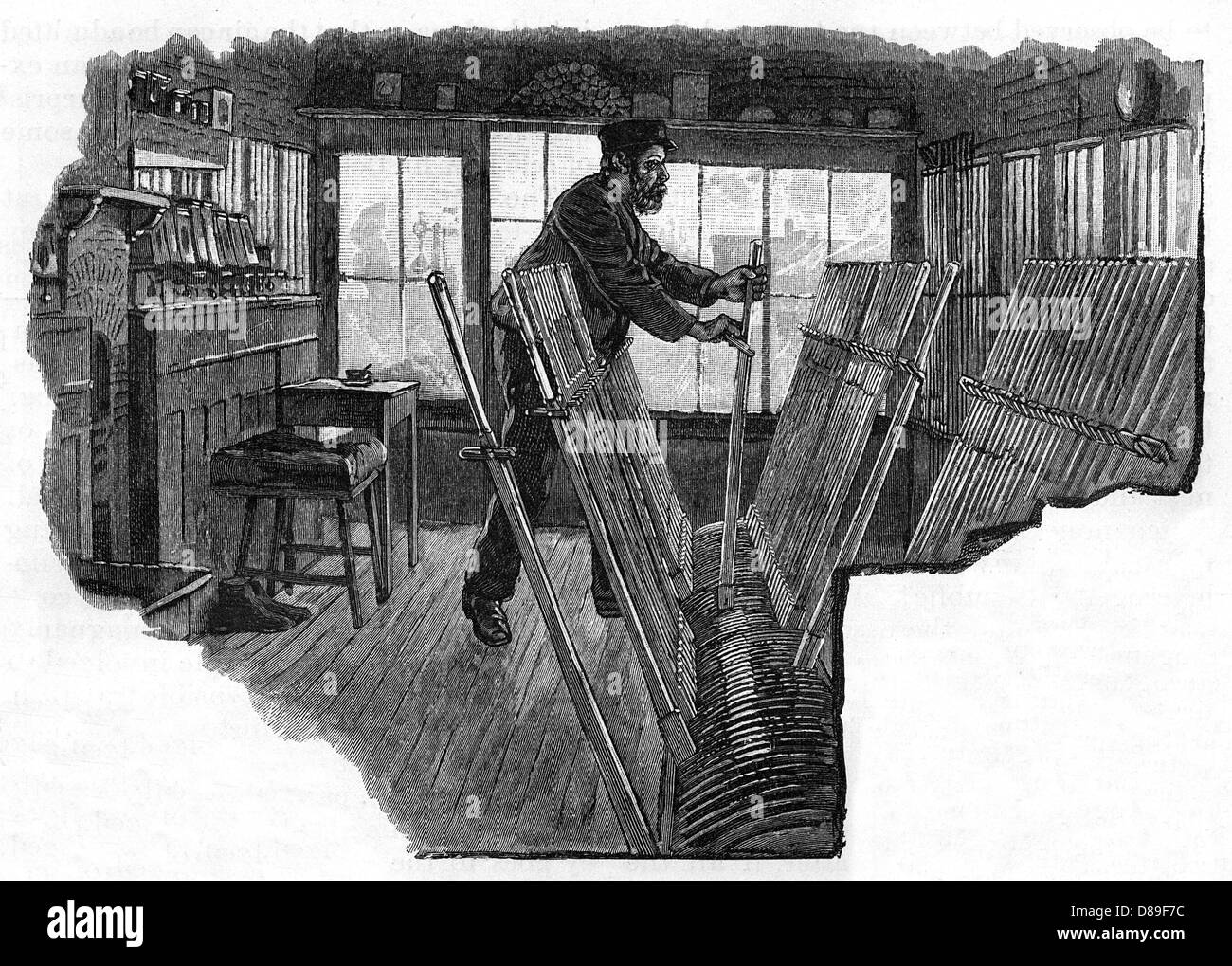 Clapham Junction Signals Stock Photo Alamy