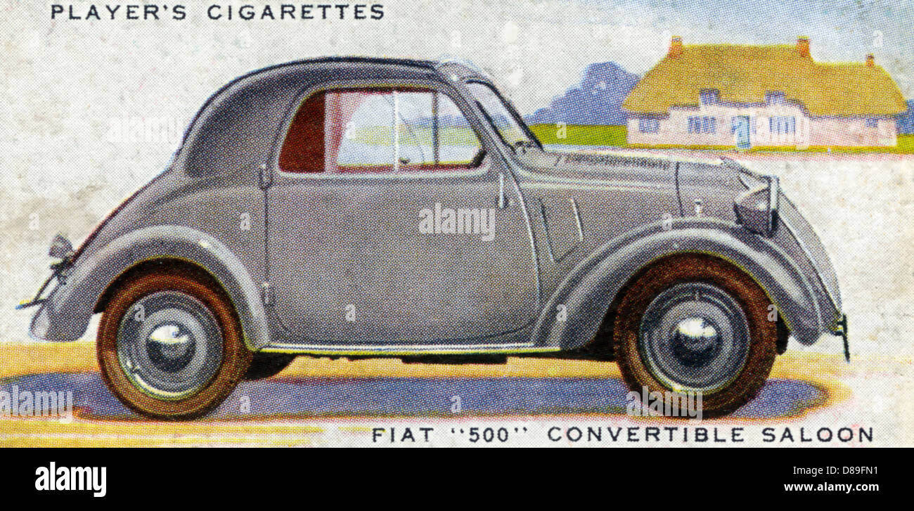 Fiat 500 Stock Photo