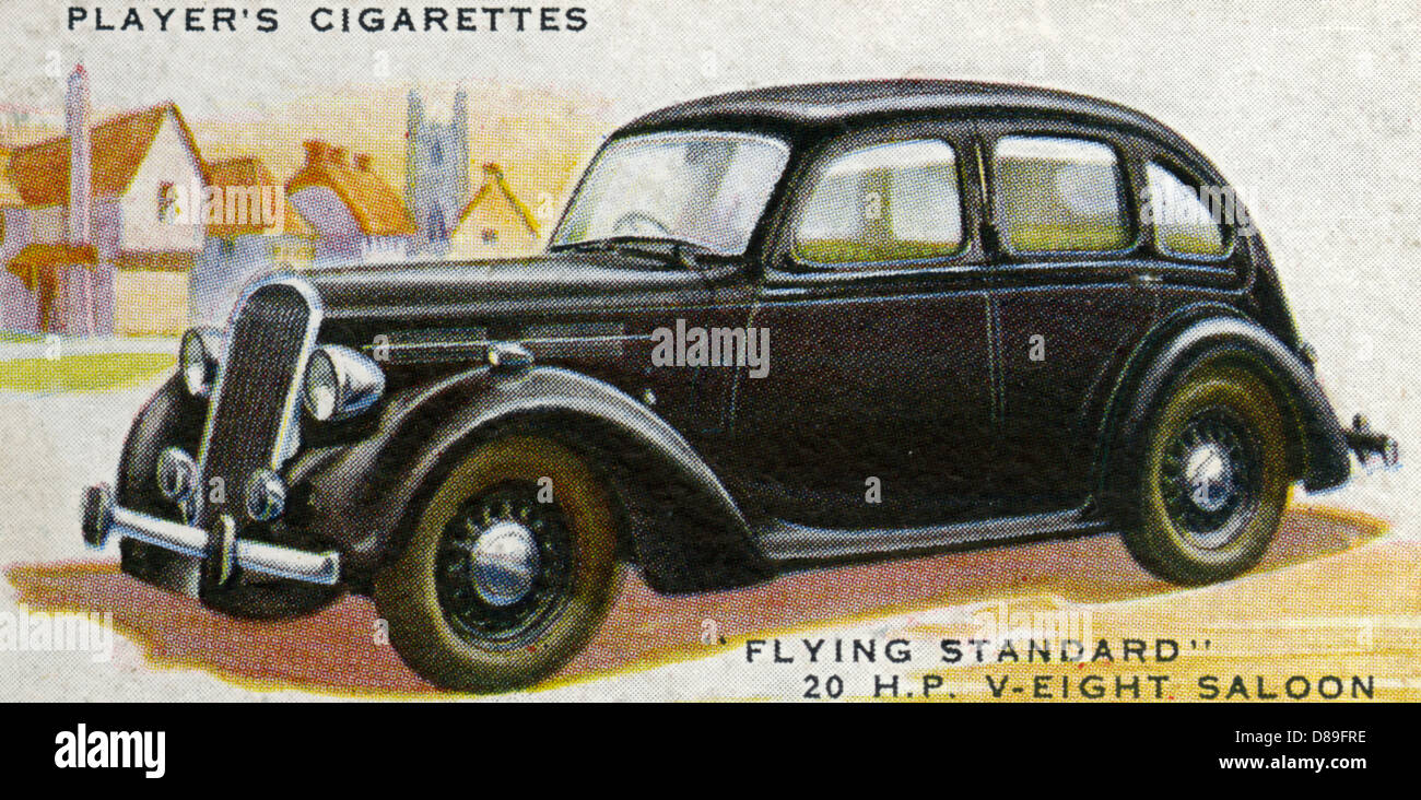 Flying Standard Stock Photo