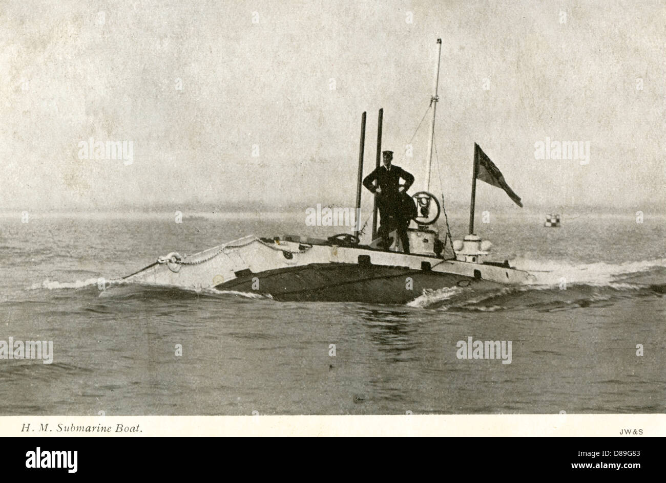 British Submarine Stock Photo