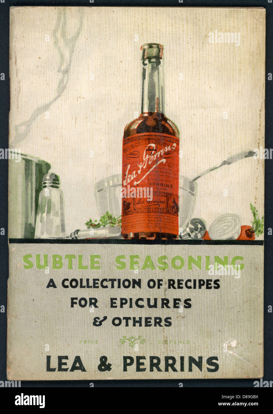 LEA & PERRINS RECIPES Stock Photo - Alamy